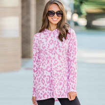 Women Sweatshirt Leopard Print - £7.18 GBP