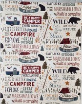 Set of 2 Same Plastic Printed Placemats,12&quot;x17&quot;, FOREST, HIKING,CAMPING ... - £14.20 GBP