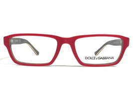 Dolce & Gabbana DG3230 2951 Eyeglasses Frames Red Rectangular Full Rim 48-15-130 - $93.29