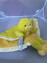 Baby Security Blanket My Banky Sarah Yellow Duck Duckie Plush Lovey 24 by 15 - $14.99