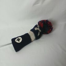 Knitted Golf Club Headcover w/ Pompom for Wood Driver or Iron - $7.99