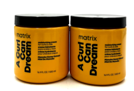 Matrix A Curl Can Dream Moisturizing Cream 16.9 oz-New Package-2 Pack - $48.46