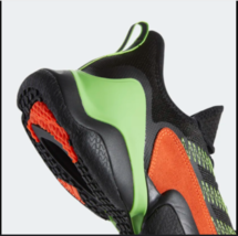 Patrick Mahomes 1 Impact FLX New Adidas Shoes Sneakers Black Solar Orange GX7671 - £157.43 GBP