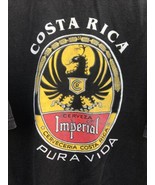 IMPERIAL BEER T-SHIRT BLACK SIZE XXL Cerveza De Costa Rica Official Pur ... - £14.00 GBP