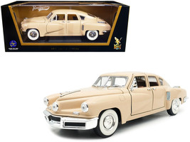 1948 Tucker Torpedo Cream 1/18 Diecast Car Road Signature - £54.10 GBP