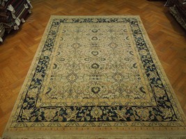 8&#39; x 10&#39; Genuine Hand Knotted Vegerable Dyed Pre-Owned Area Rug - £878.78 GBP