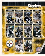 2006 Pittsburgh Steelers Composite 8x10 Photo Roethlisberger Ward polamalu NFL - £7.52 GBP
