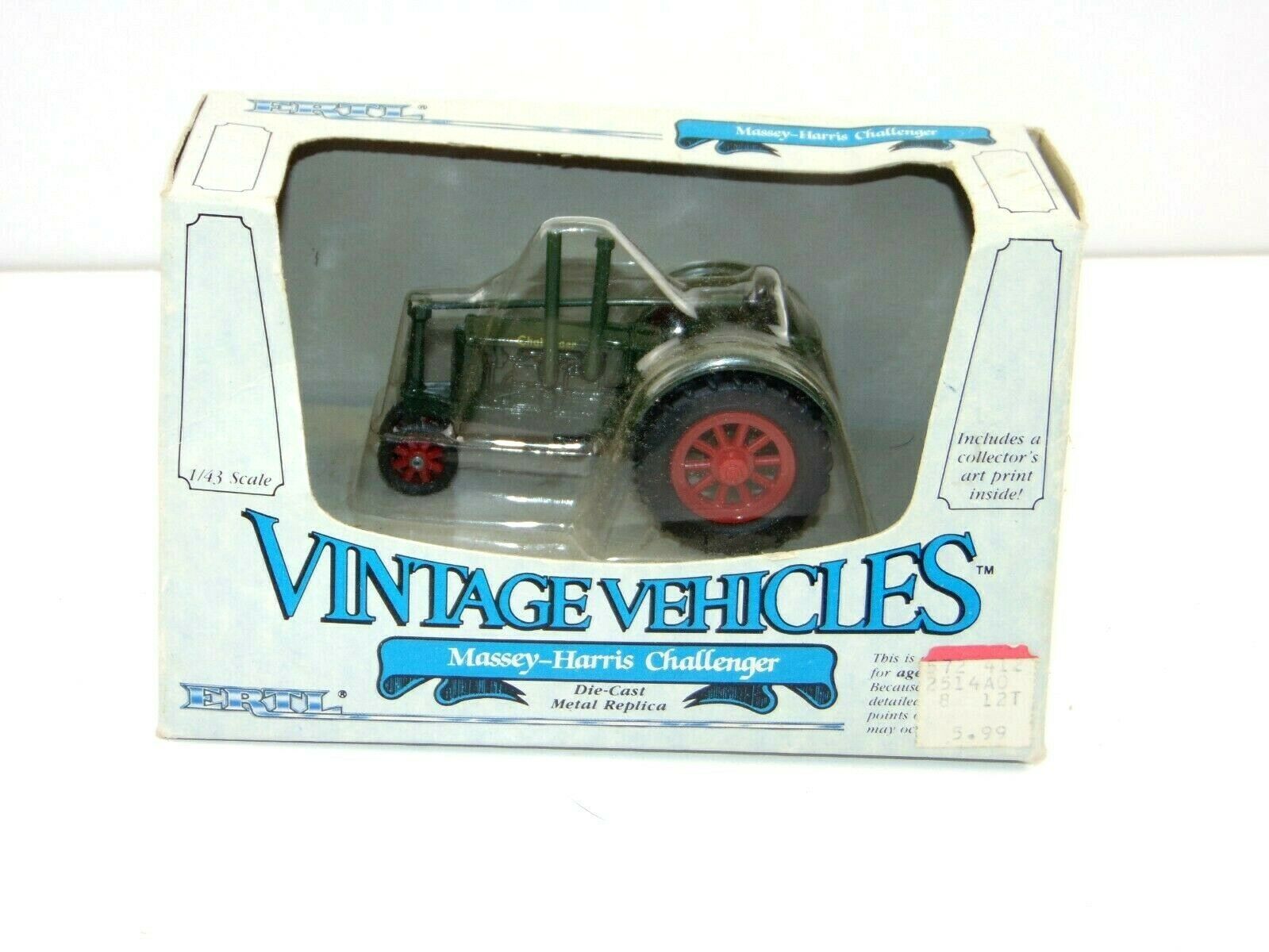 ERTL 1985 Vintage Vehicles Massey-Harris Challenger # 2511-1HEO nib - $22.65