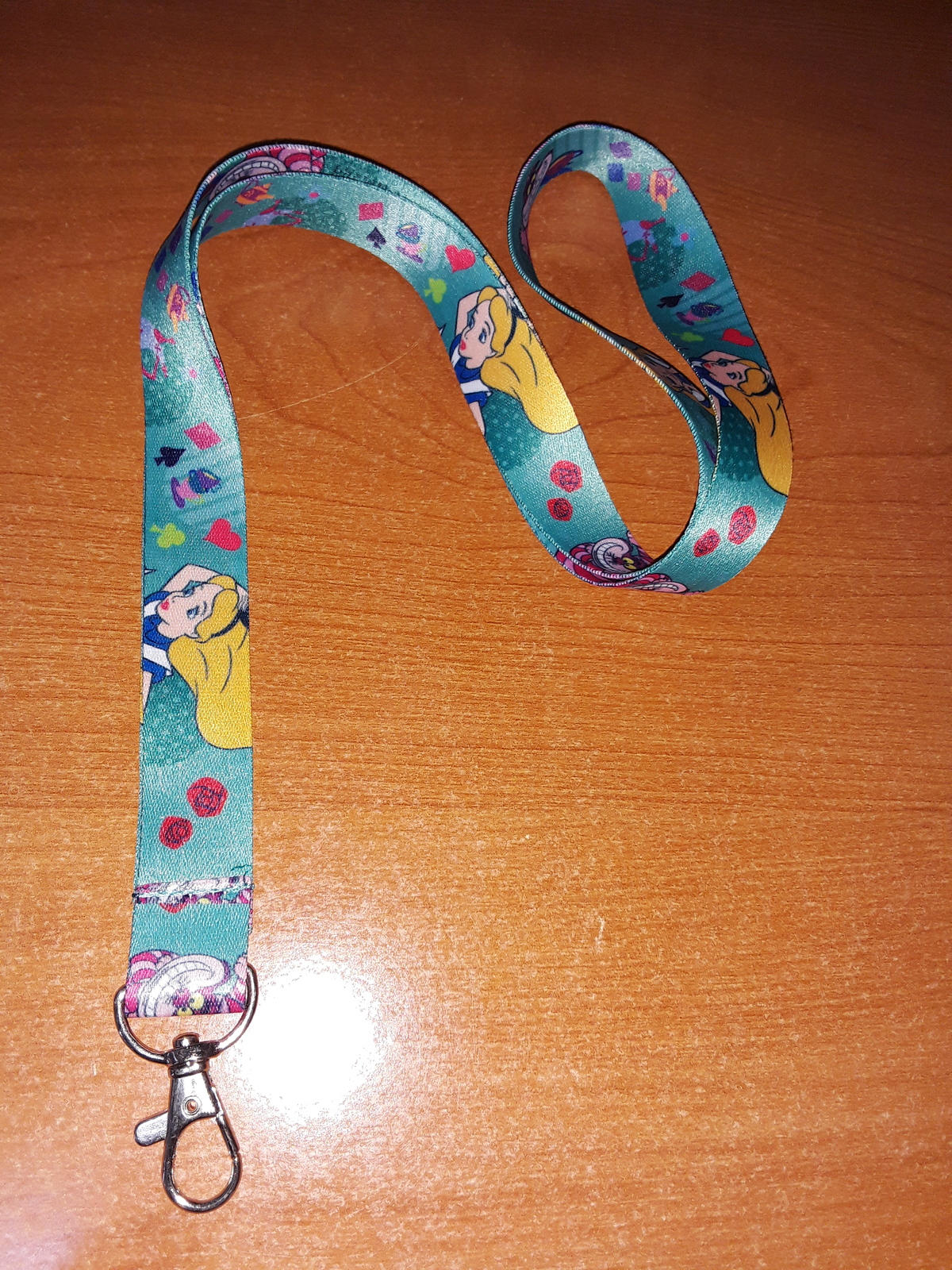 Brand New Walt Disney Alice in Wonderland Blue Lanyard - $4.99+