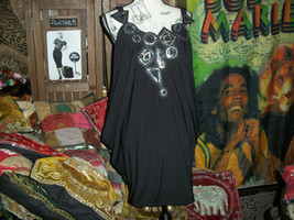 Sue Wong Nocturne Stunning Jet Black+Silver Dress Size 6 - £31.03 GBP