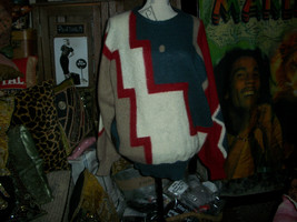 MR GUY Vintage Sharp Italian Mohair Blend Sweater Size M - £46.39 GBP