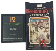 Breakaway IV Sears Tele Games Atari 2600 - £12.64 GBP