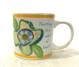 Nursing Marianne Richmond Coffee Mug! Nursing is a Work of Heart. Books ... - $14.15