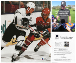 Wayne Gretzky signed Los Angeles Kings 8x10 photo Beckett COA proof autographed - £277.82 GBP