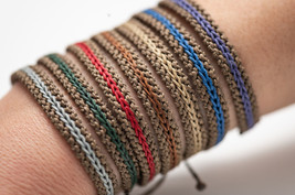 Teenage Boy Friendship Bracelet, Handmade Woven Bracelet for Men, Brown Bracelet - $17.08+