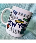 Vtg New York NYC Manhattan Souvenir Coffee Mug Cup WTC Twin Towers Statu... - $34.78 CAD