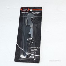 Bar Buddy 3-1 Waiters Corkscrew, Bottle Opener, Knife,  Stainless Steel - £2.25 GBP