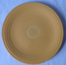 Vintage Yellow Fiesta Ware Round Luncheon Dinner Plate 1940s 9 1/2&quot; - £14.34 GBP