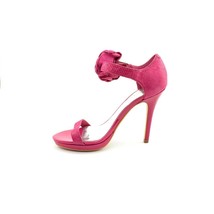 INC International Concepts Kristen Womens Pink Leather Platform Heels Sh... - £14.97 GBP