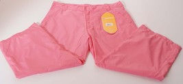 Sunice Capri Mila Womens Pink Glam Lined Water Repellent 600MM Capri Pan... - $32.99