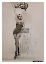 Marilyn Monroe Wearing Swimsuit Sexy Autographed 1953 5X7 Publicity Photo - £6.67 GBP