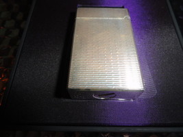 S.T.Dupont  Ligne 1 Grand Modele Argent &quot; The Wall &quot;  in the box with card - £679.65 GBP