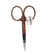3 3/4 Inch Tiger Print Handle Embroidery Scissors - $5.95