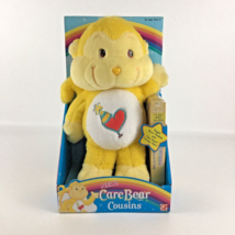 Care Bears Cousins Playful Heart Monkey 12” Plush Stuffed Toy with VHS 2... - £76.62 GBP