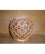 Unique Wicker Vase   - £11.26 GBP