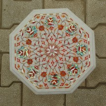 15&quot;x15&quot;  Marble &amp; Semi Precious Inlay Centre Table Top Shape: Octagonal - £220.86 GBP