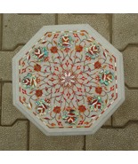 15&quot;x15&quot;  Marble &amp; Semi Precious Inlay Centre Table Top Shape: Octagonal - £220.94 GBP