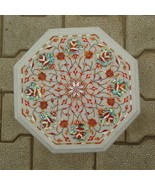 15&quot;x15&quot;  Marble &amp; Semi Precious Inlay Centre Table Top Shape: Octagonal - €242,86 EUR
