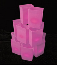 Pink Luminary Light Set   Tea Lights   Hard Shell Box   One Set - £120.27 GBP