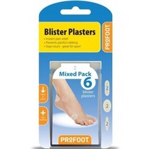 Profoot Blister Plasters Mixed x 6 - £5.22 GBP