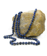 Sosi B. Gemstone Hand-Knotted Endless Necklace, Sodalite - $30.00