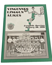 Program Basketball Vincennes vs Evansville Harrison  Indiana IN High Sch... - $19.50
