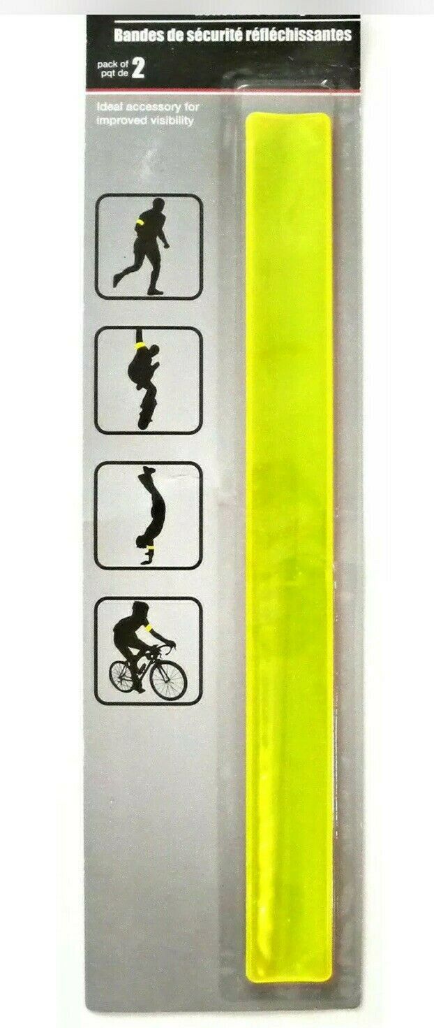 Reflective Bands Safety Running Biking Walking Yellow Orange Tool Bench ... - $7.19