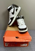Nike Air Force 1 Mid B White/Black Men Size 8.5 Sneakers 624039-101 Original Box - £158.26 GBP