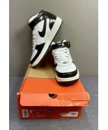 Nike Air Force 1 Mid B White/Black Men Size 8.5 Sneakers 624039-101 Orig... - $197.99