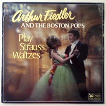 Arthur Fiedler and the Boston Pops -  SEALED Play Strauss Waltzes LP Vinyl Recor - £39.00 GBP