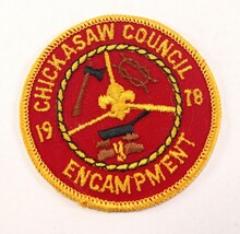 Vintage 1978 Chickasaw Council Encampment Camp Boy Scouts of America BSA... - $8.52 Vintage 1978 Chickasaw Council Encampment Camp Boy Scouts of America BSA... - $8.52