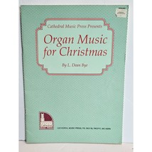 Cathedral Music Press Organ Music For Christmas By L. Dean Bye Book - £7.16 GBP