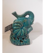 Elephant Illuminary Figurine GC Naturals Potpourri Holder Candle  Home D... - £12.51 GBP