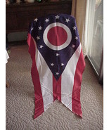 Printed Ohio State Flag, 100% Polyester, with metal grommets, made in Ta... - $7.95