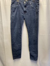 7 for All Mankind Men&#39;s Blue Jeans Straight Size 38 x 32 SKU 6239 - $36.99