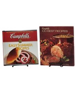 Campbell&#39;s 100 Best Recipes &amp; Easy Summer Recipes VTG 1970&#39;s Set Of 2 Books - $423.35 MXN