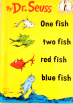 Dr. Suess One Fish Two Fish Red Fish Blue Fish Children;s Book Radom Hou... - £7.85 GBP
