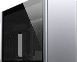 Jonsplus i100 Pro Mini-ITX Gaming Case, Sandblasted Silver Magnesium/Alu... - $500.99