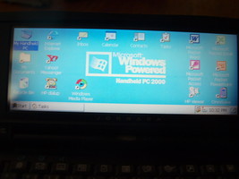VINTAGE HANDHELD COMPUTER TABLET PC HP JORDANA 720 - £69.00 GBP