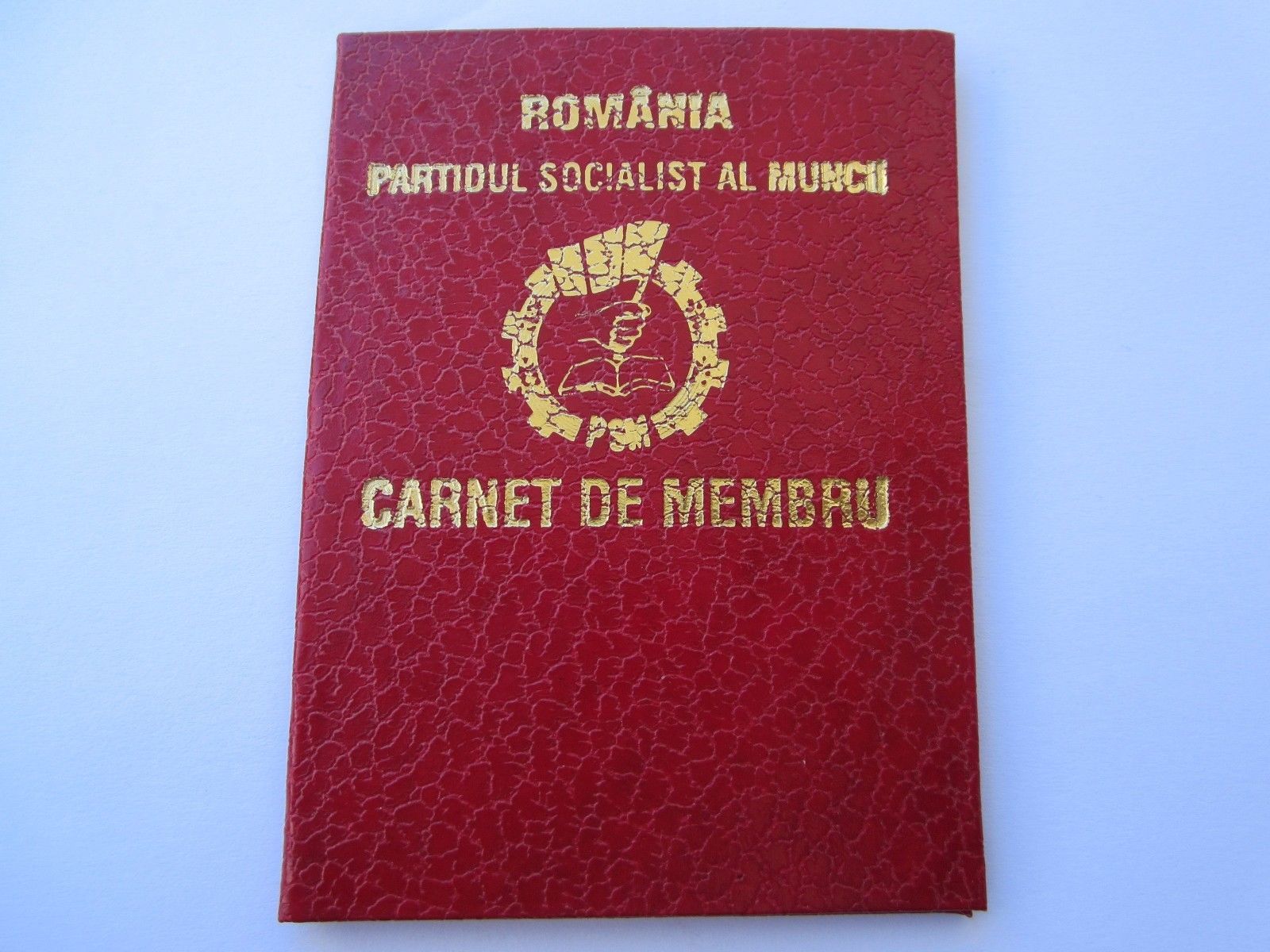 Primary image for 1990s Socialist Party of Labour Post Communist Romania Membership Card ID